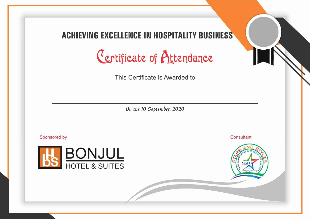 Hospitality: Training Unit